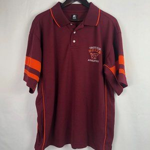 VT Hokies Athletic Polo Starter Mens Size XL